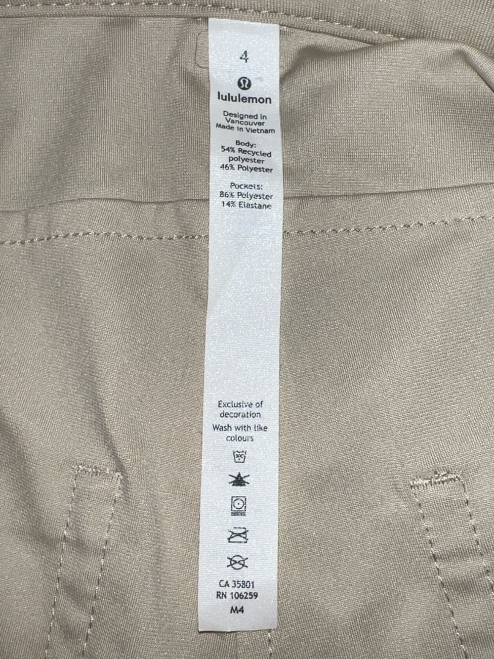 lululemon athletica Beige/Cream Skinny Jeans - Picture 2 of 15
